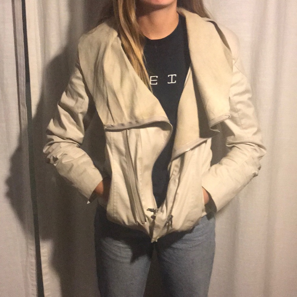 Alice + Olivia Leather Jacket